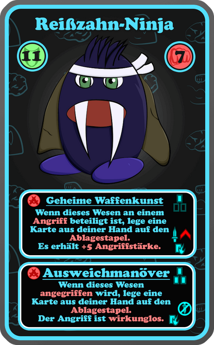 Reißzahn-Ninja (Karte) aus Trick or Beat