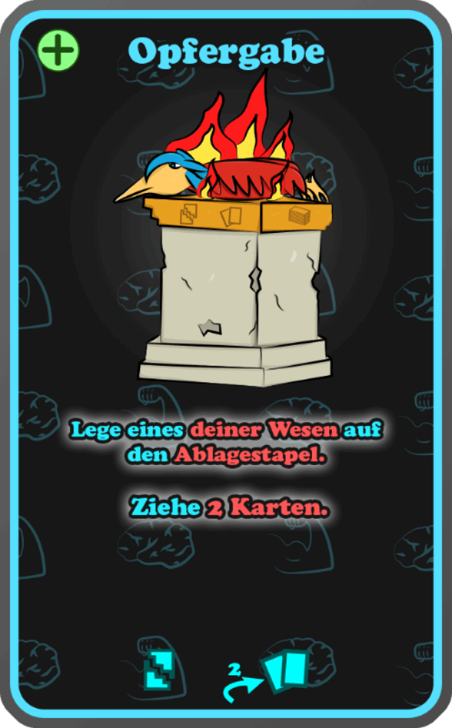 Die Opfergabe (Karte) aus Trick or Beat