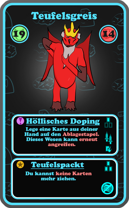 Der Teufelsgreis (Karte) aus Trick or Beat